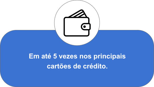 Card sobre parcelamento no cartão